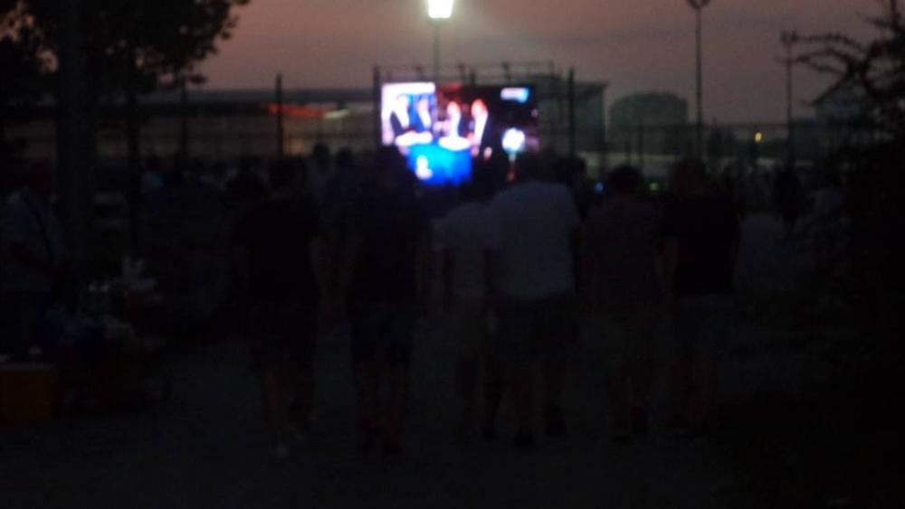 Delije kod video bima  