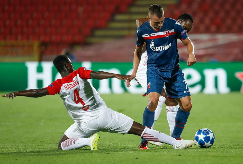 Nenad Krstičić na meču sa Salcburgom  