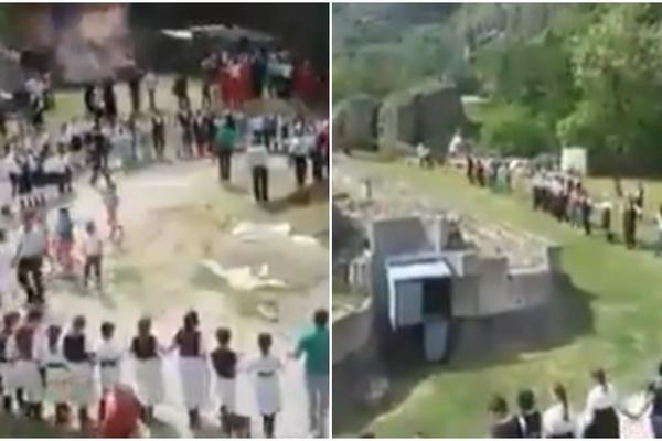 SRBI raspalili kolce usred Prizrena, sve pršti! Verujete li da se ovo dešava baš sad na Kosovu? (VIDEO)