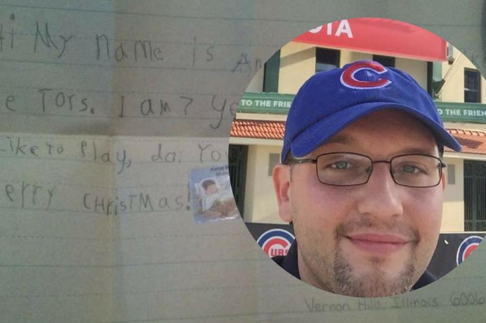 PRE 23 GODINE POSLAO JE PISMO I POKLONE DEVOJČICI SA BALKANA: Pre nekoliko dana, ONA MU SE JAVILA NA FEJSBUKU! (FOTO)