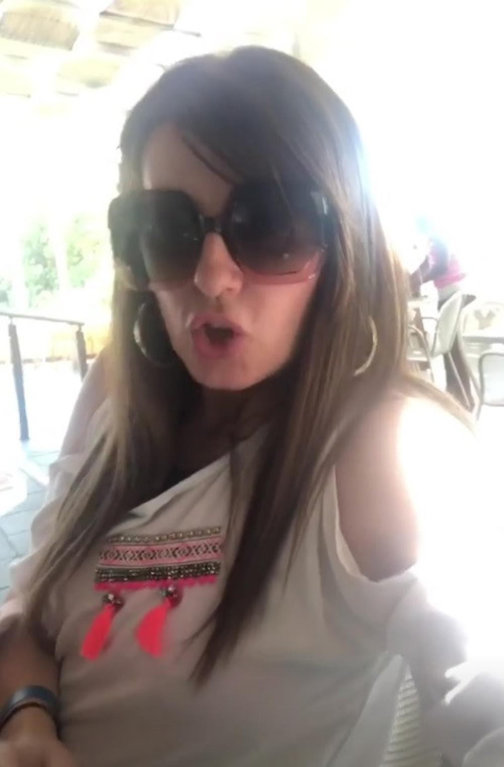 Viki Miljković je potpuno nezadovoljna uslovima u hotelu u kom je odsela  