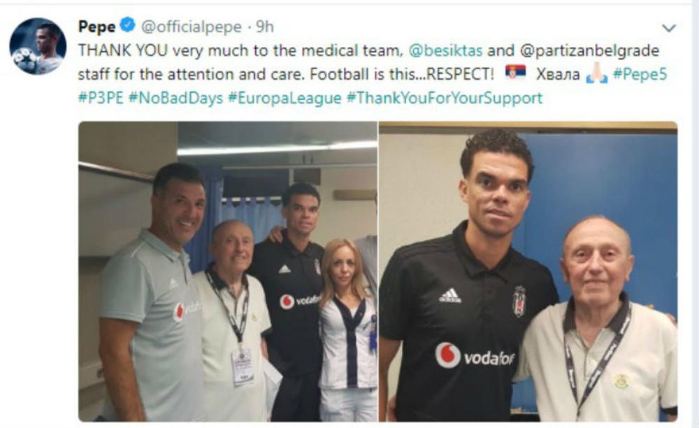 Pepe i Partizanovo osoblje  