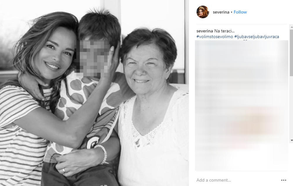 Severina se posle skandala oglasila na Instagramu ovom fotografijom  