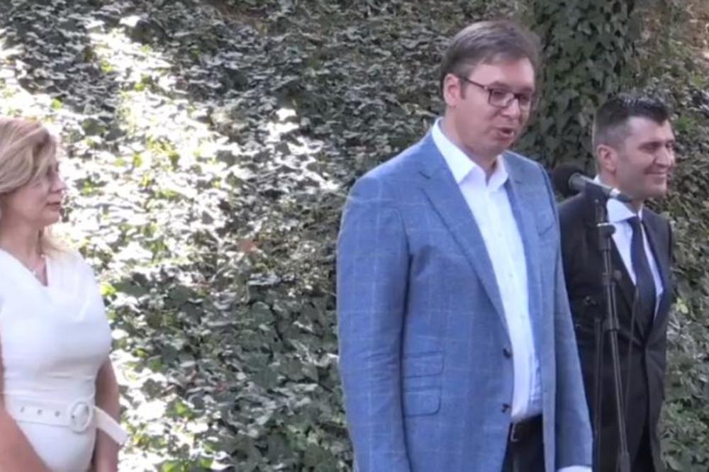 UHVATIM SE ZA GLAVU KADA ČUJEM DA MOMA TRAJKOVIĆ BRINE O SRPSKOJ ZEMLJI NA ČAGLAVICI: Vučić kaže da se Srbi i dalje tiho sele sa KiM