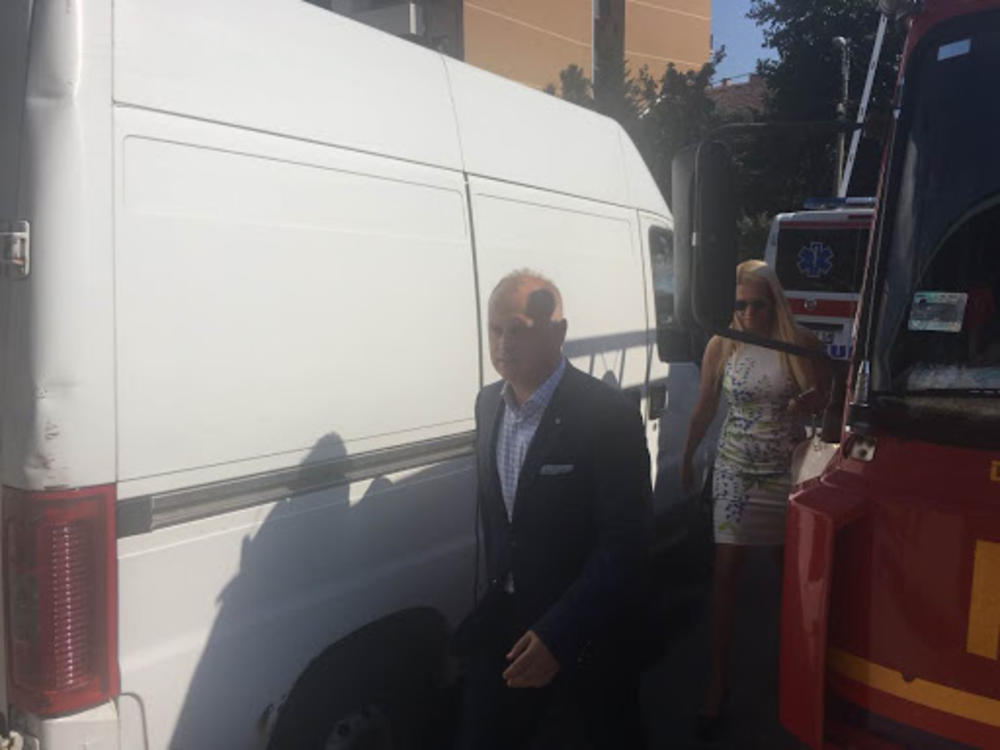 Goran Vesić na licu mesta  