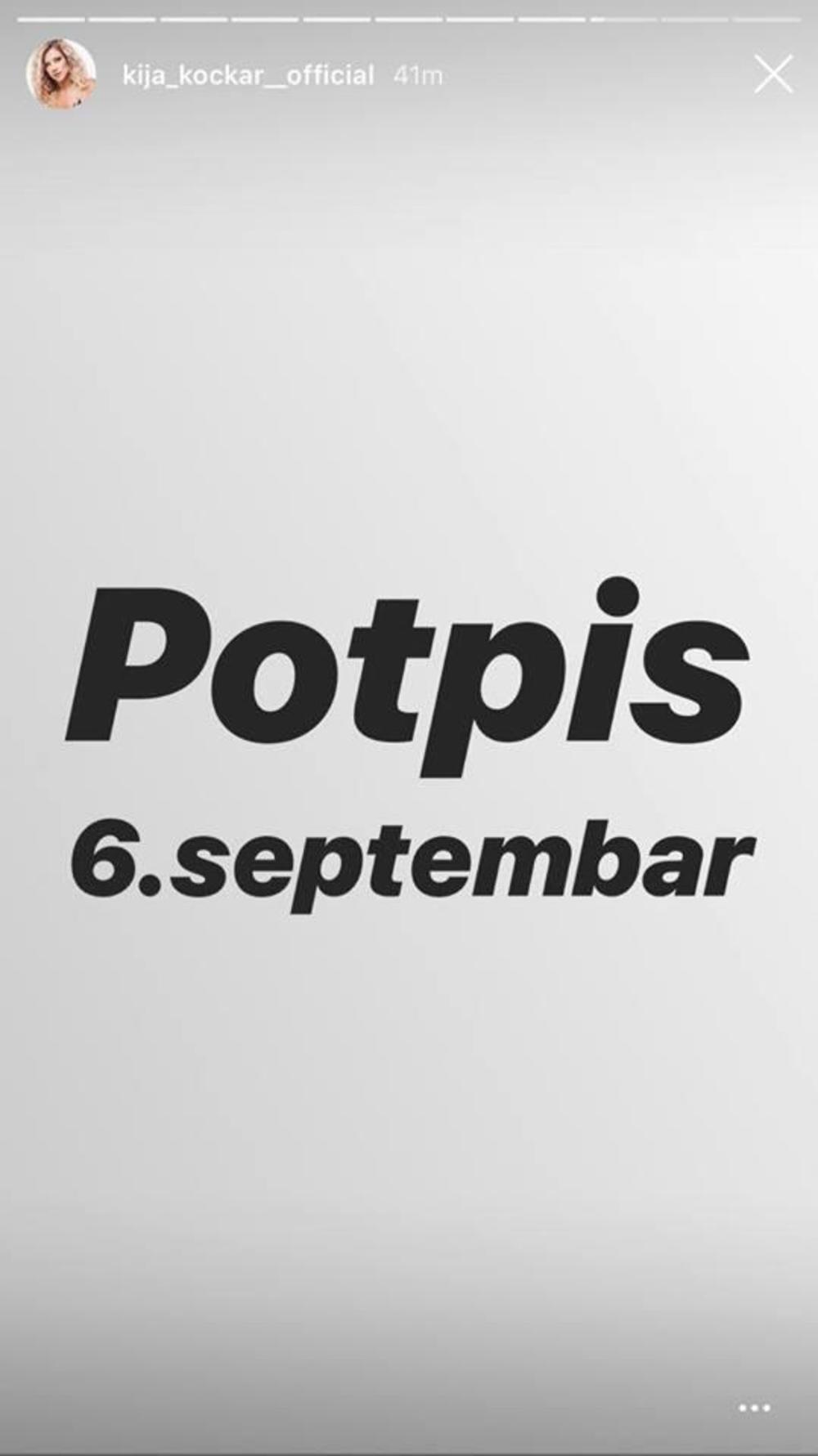 Kijina nova pesma izlazi 6. septembra  