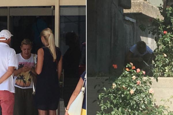POTRESNE SCENE ISPRED NARODNE BIBLIOTEKE! Darko (50) je stradao na radnom mestu, a njegova supruga NIJE MOGLA DA SAKRIJE BOL I OČAJ (FOTO)