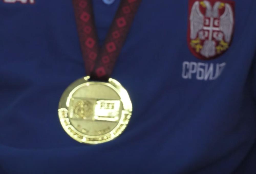 Zlatna medalja sa Evropskog prvenstva do 18 godina  