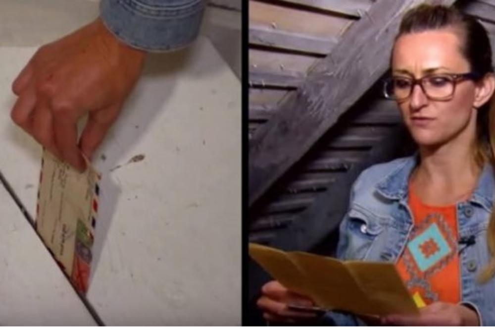 ISPOD DASAKA NA TAVANU PRONAŠLA JE SKRIVENO PISMO: Nije ni slutila da će jednom STARCU promeniti život iz korena! (VIDEO)