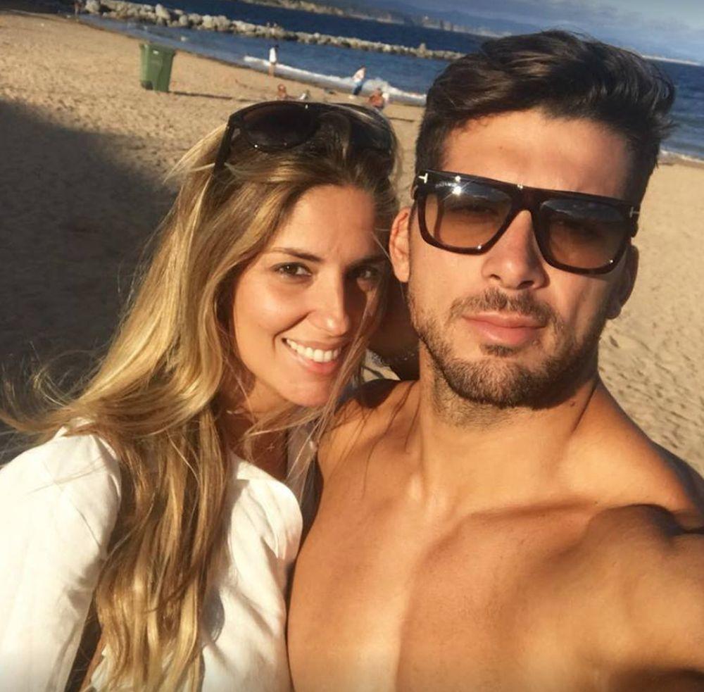 Kristijan Toro sa devojkom  