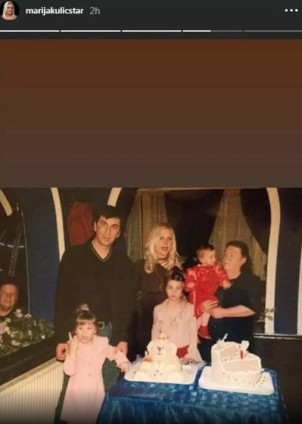 Miljana sa svojom porodicom  