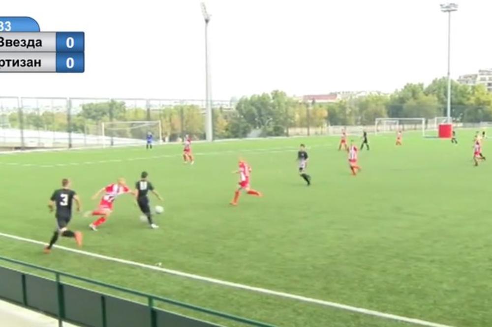 Partizan ponovo bolji od Zvezde: Kadeti slavili u derbiju!