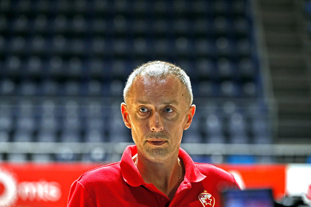 NIKAD OTVORENIJI TRENER ZVEZDE: Nećemo raditi skauting za Cedevitu, više možemo da naučimo gledajući svoj meč!