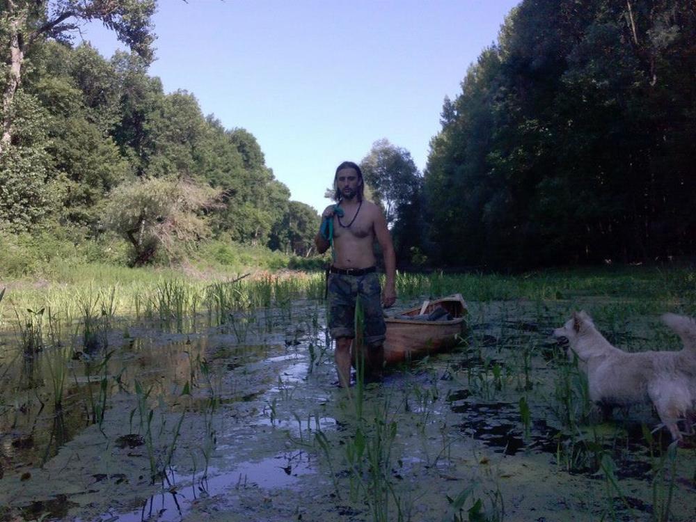 Jovan Bjelanović (37) iz Kaća u prirodi  