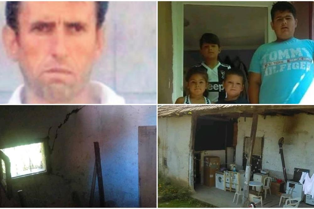 POTREBNE PATIKICE U BROJEVIMA 29, 35 I 41, PRIBOR ZA ŠKOLU I DRVA ZA OGREV: Kristijan (12), Lazar (10), Veljko (7) i Kristina (5) žive u JEZIVIM USLOVIMA nakon što im se otac UBIO ZBOG DUGA ZA STRUJU!