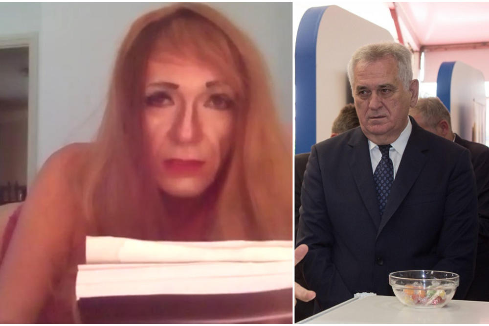 NEKA TE SVI POGLEDAJU U ČUDU ŠTO SAM TI REKAO DA TE VOLIM: Transvestit Dženi u donjem vešu recituje poeziju Tome Nikolića! (VIDEO)