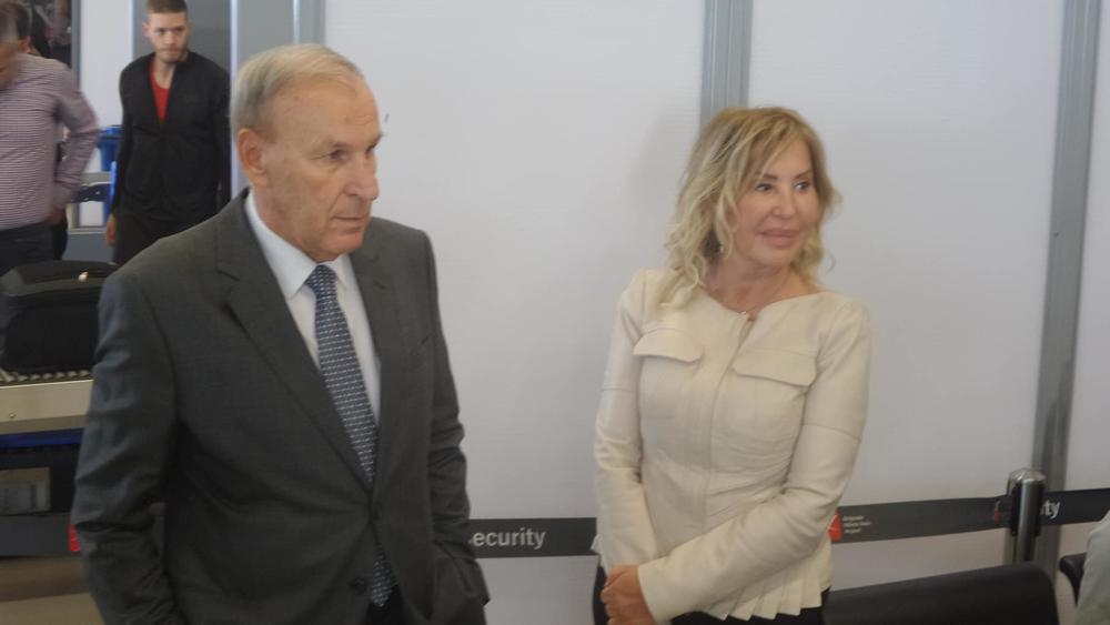 Dragan Džajić sa suprugom  