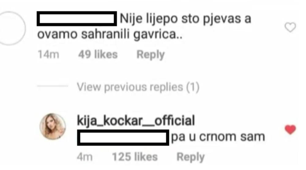 Kija ne propušta priliku da se dotakne Gavrića  