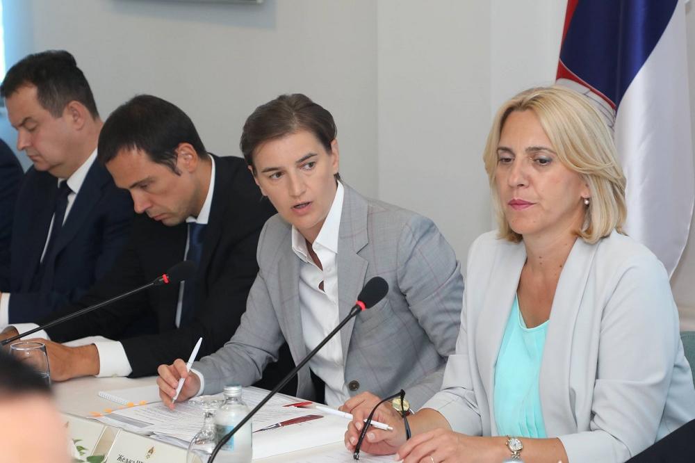 SRBIJA I SRPSKA SU KAO JEDNO! Brnabićeva i Cvijanovićeva ugovorili nove zajedničke poslove u Trebinju (FOTO)