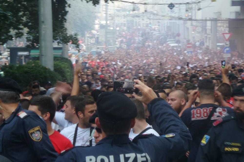 Ni policija ne veruje kolika reka Delija grmi ulicama Salcburga!