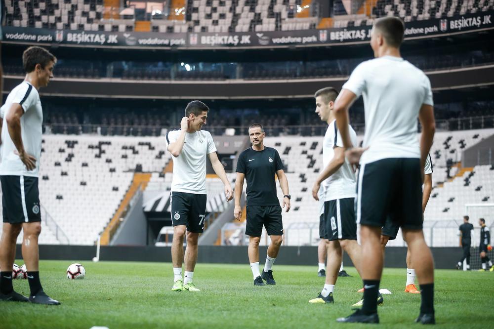 Pripreme za dan D: Partizan trenirao na svemirskom brodu u Istanbulu!