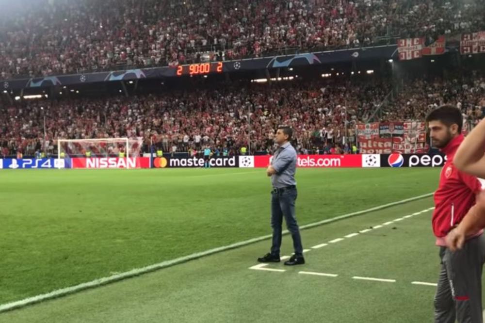 Ekskluzivan snimak sa Zvezdine klupe: Sekundi kao večnost i istorijski trk Vladana Milojevića