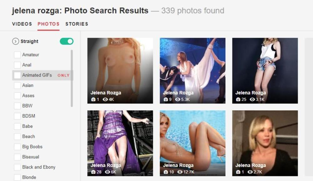 Fotografije Jelene Rozge našle su se na porno sajtu  