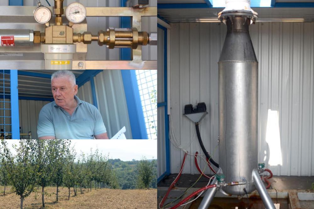 VELJA ILIĆ NAPRAVIO REAKTOR I PROTIVGRADNI TOP: Snimili smo za vas kako radi ovo ČUDO TEHNIKE! (VIDEO)