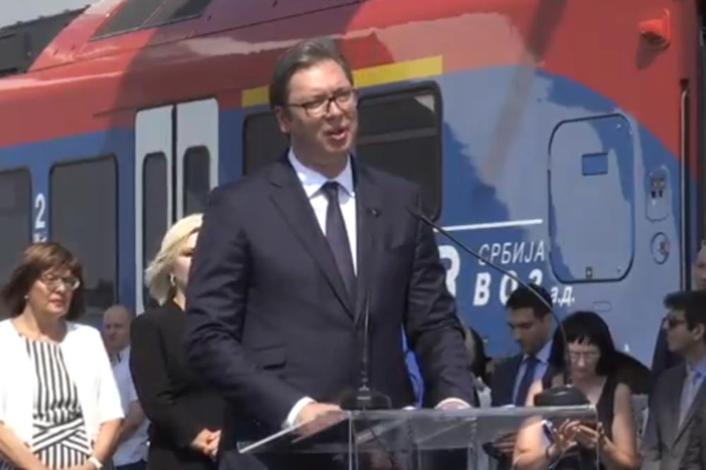 VUČIĆ PRISUTNE OSTAVIO BEZ TEKSTA! Žena slomila nogu na otvaranju Žeželjevog mosta, a onda joj je prišao predsednik