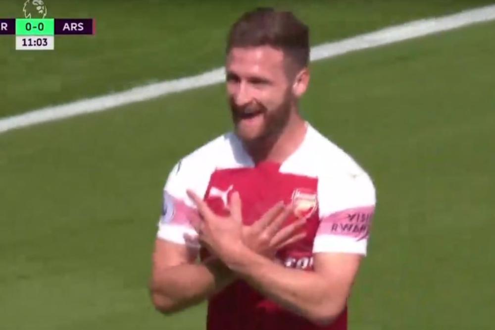 Nova sramna provokacija: Arsenalovi Albanci slavili gol pokazujući dvoglavog orla!