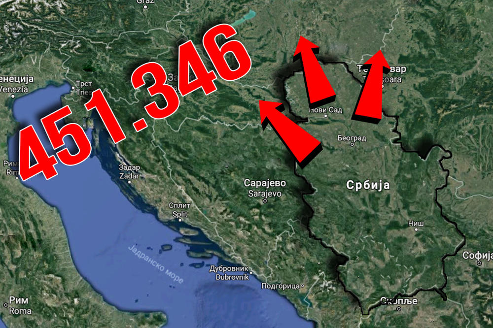 U POSLEDNJIH 17 GODINA IZGUBILI SMO CEO JEDAN NIŠ I NOVI SAD! Frapantna je cifra koliko je ljudi napustilo Srbiju od 2000. do danas!