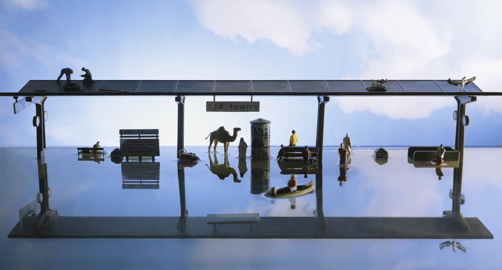 Cao Fei - La town train station  