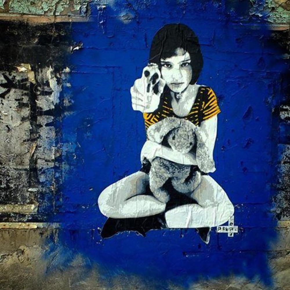 Polar Bear - stensil  