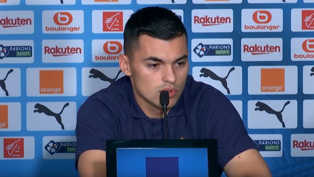 Nemanja Radonjić na konferenciji za medije u Marseju  