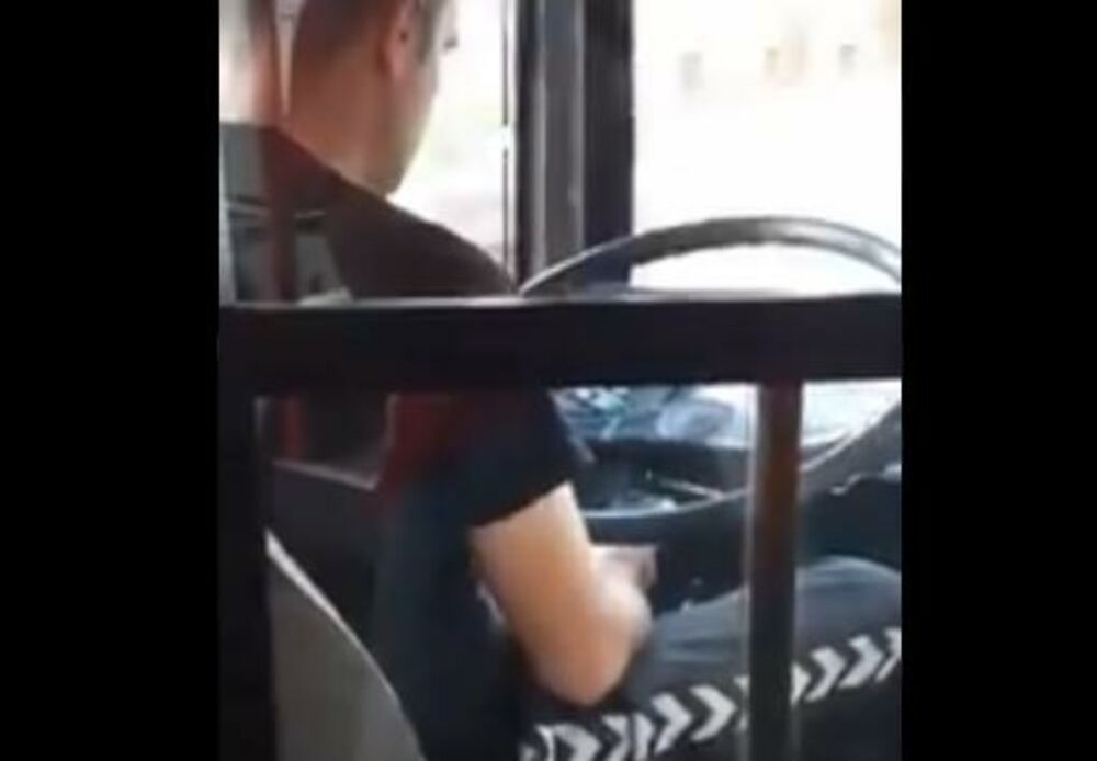 Vozač autobusa / ilustracija