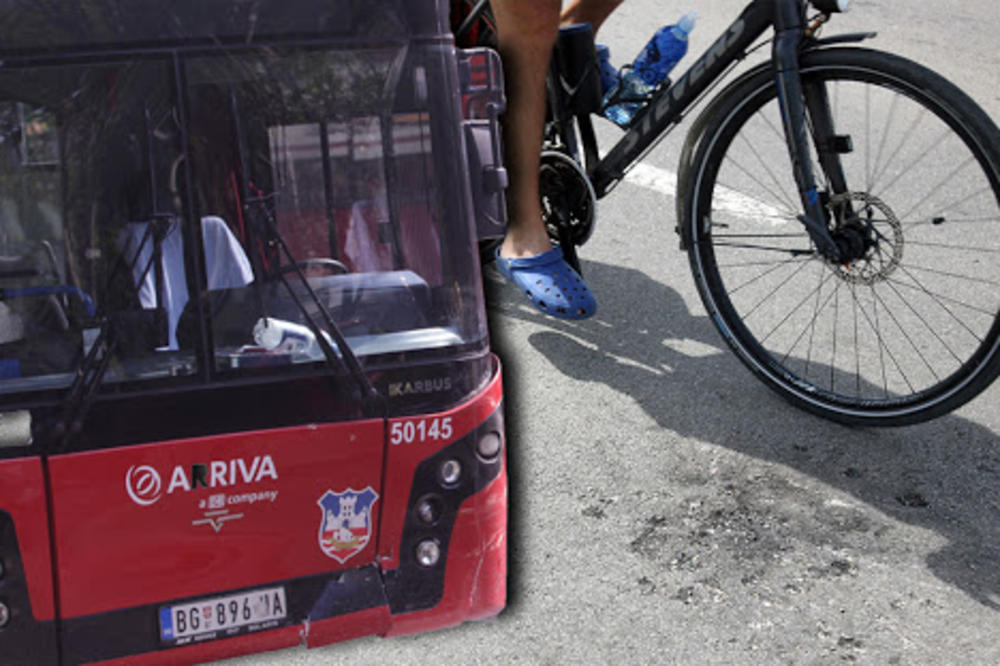 TEŠKA NESREĆA KOD LESKOVCA! Autobus udario biciklistu, bore mu se za život u Nišu