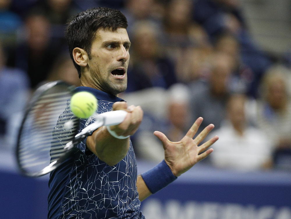 Novak Đoković na US openu ove godine  