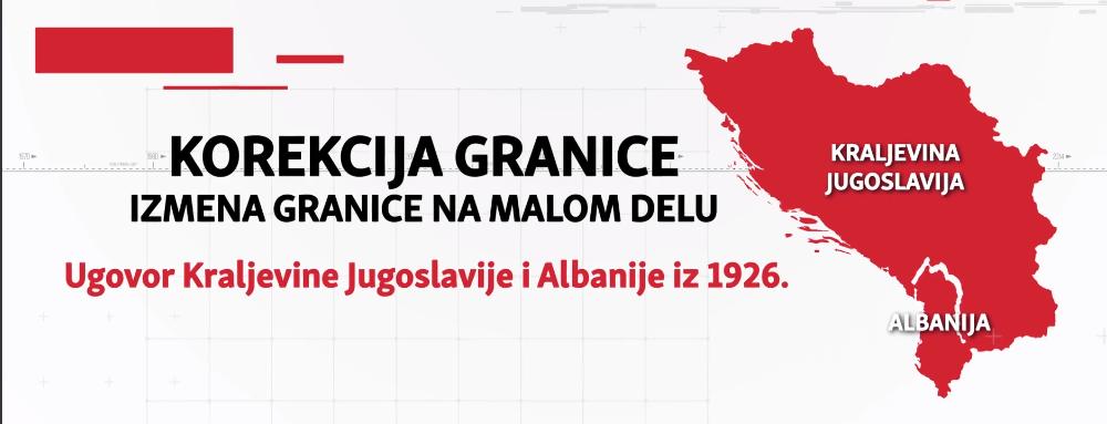 Ugovorom uspostavljena granica između Jugoslavije i Albanije   