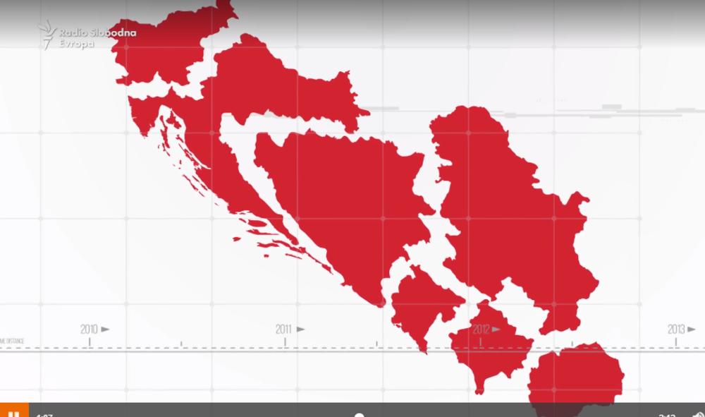 Granice između bivših federalnih jedinica smatraju se državnim granicama  