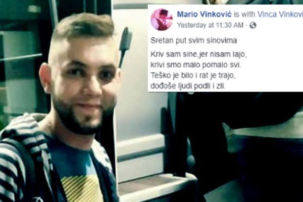 PESMA OCA ČIJI SIN JE ZAUVEK OTIŠAO U INOSTRANSTVO ŠIRI SE INTERNETOM: U njegovim rečima je VELIKA TUGA! (FOTO)