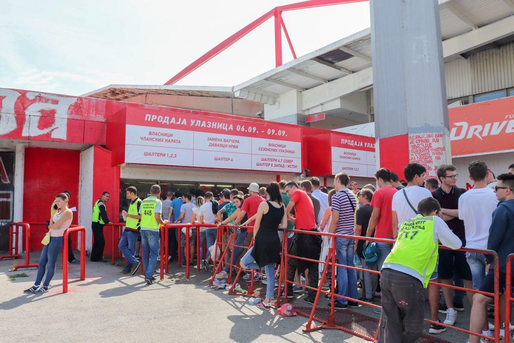 Red na blagajni Marakane  