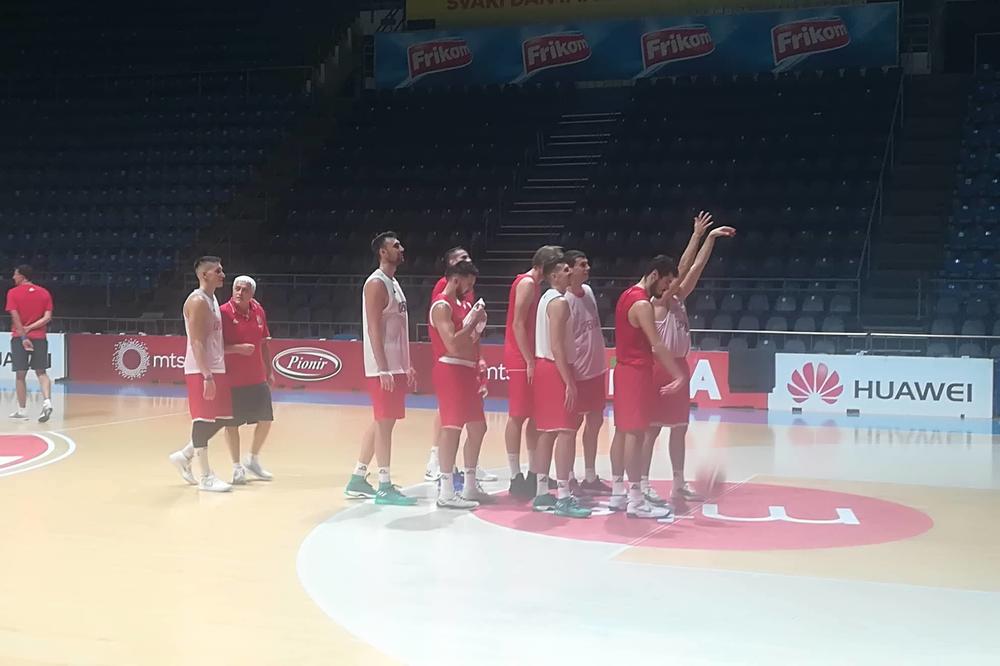 Košarkaši odradili poslednji trening pred Grčku! Bjelica: Jedva sam čekao da uzmem loptu, ovo mi je baš bilo potrebno!