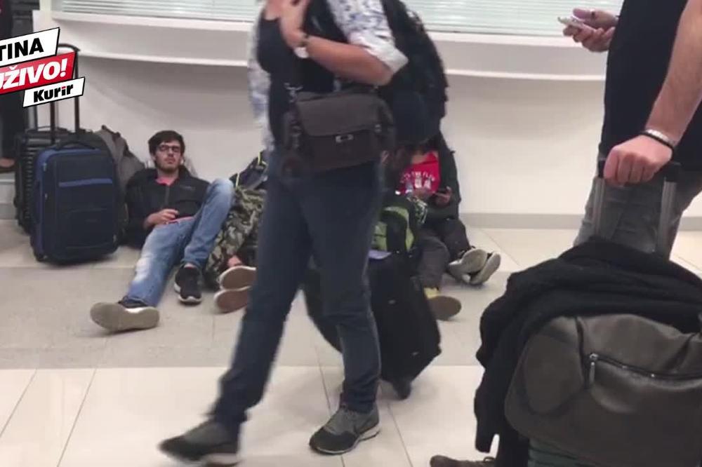 Beogradski aerodrom SE OTVORIO! POČELO UKRCAVANJE!