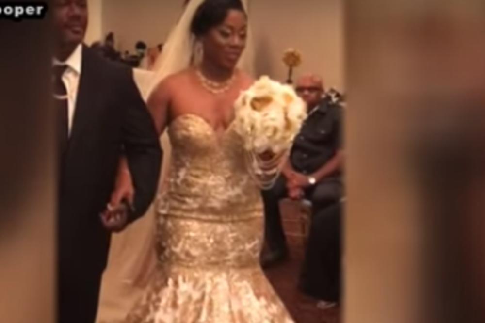 NJENO VENČANJE ĆE SVI PAMTITI! Ušla je u salu, skinula haljinu, a onda su svi gosti ZANEMELI! (VIDEO)