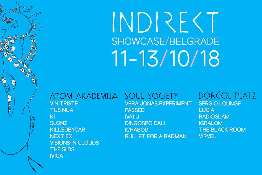 Indirekt Showcase festival objavio kompletan muzički program (VIDEO)