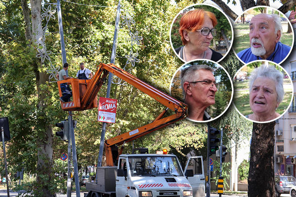 SUPER JE NOVOGODIŠNJA RASVETA U SEPTEMBRU NA PLUS 30! Krenulo kićenje Beograda NG ukrasima, pitali smo sugrađane šta misle o tome. Ove odgovore nismo očekivali! (VIDEO)