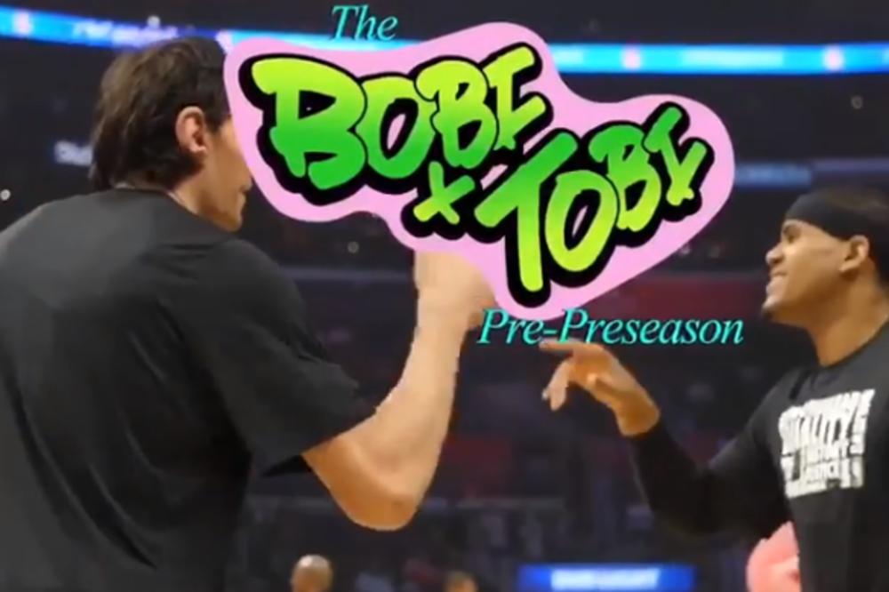 Obožavali ste ih prošle godine, ali sad će biti ludilo! Bobi i Tobi spremaju urnebesni NBA šou!