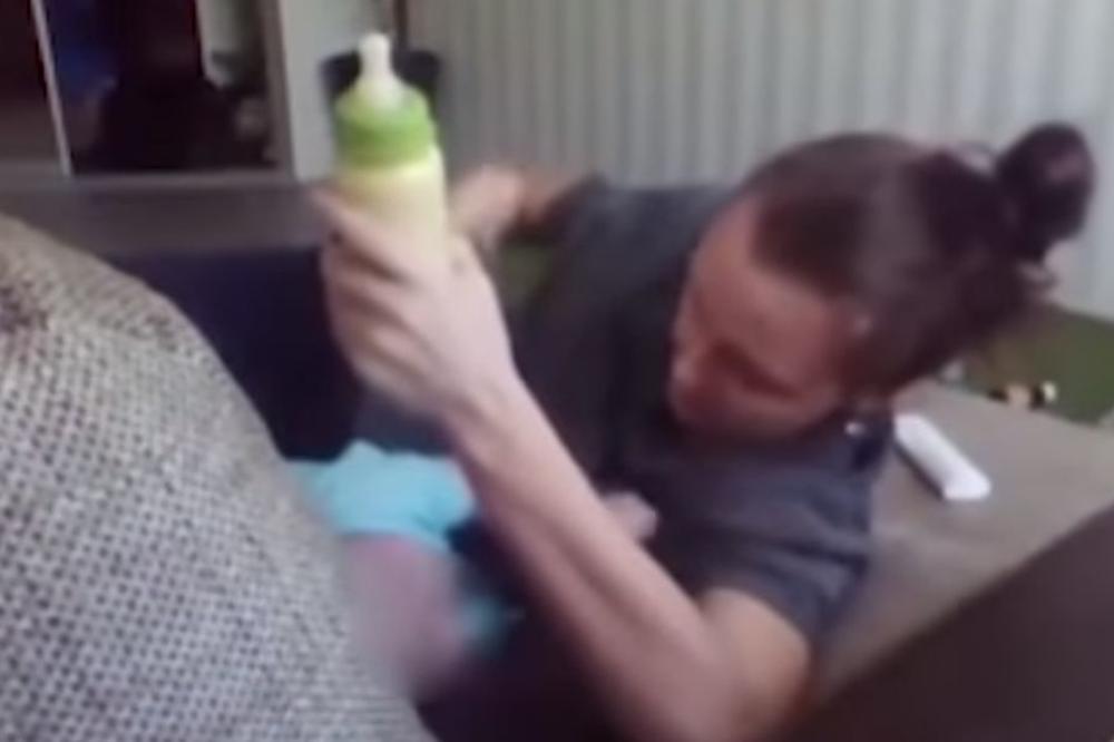 BEBA JE SVAKOG DANA BILA LOŠE: Roditelji su postavili kamere, a kada su videli šta DADILJA radi njihovom sinu, ZAPLAKALI SU!  (VIDEO)