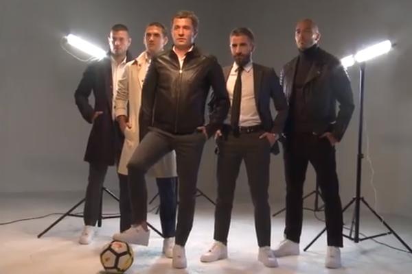 Zamenili su teren za pistu! Dame, pazite se: Fudbaleri Partizana u ulozi manekena!