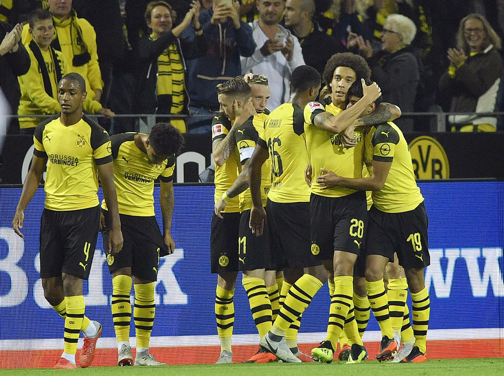 Slavlje fudbalera iz Dortmunda  